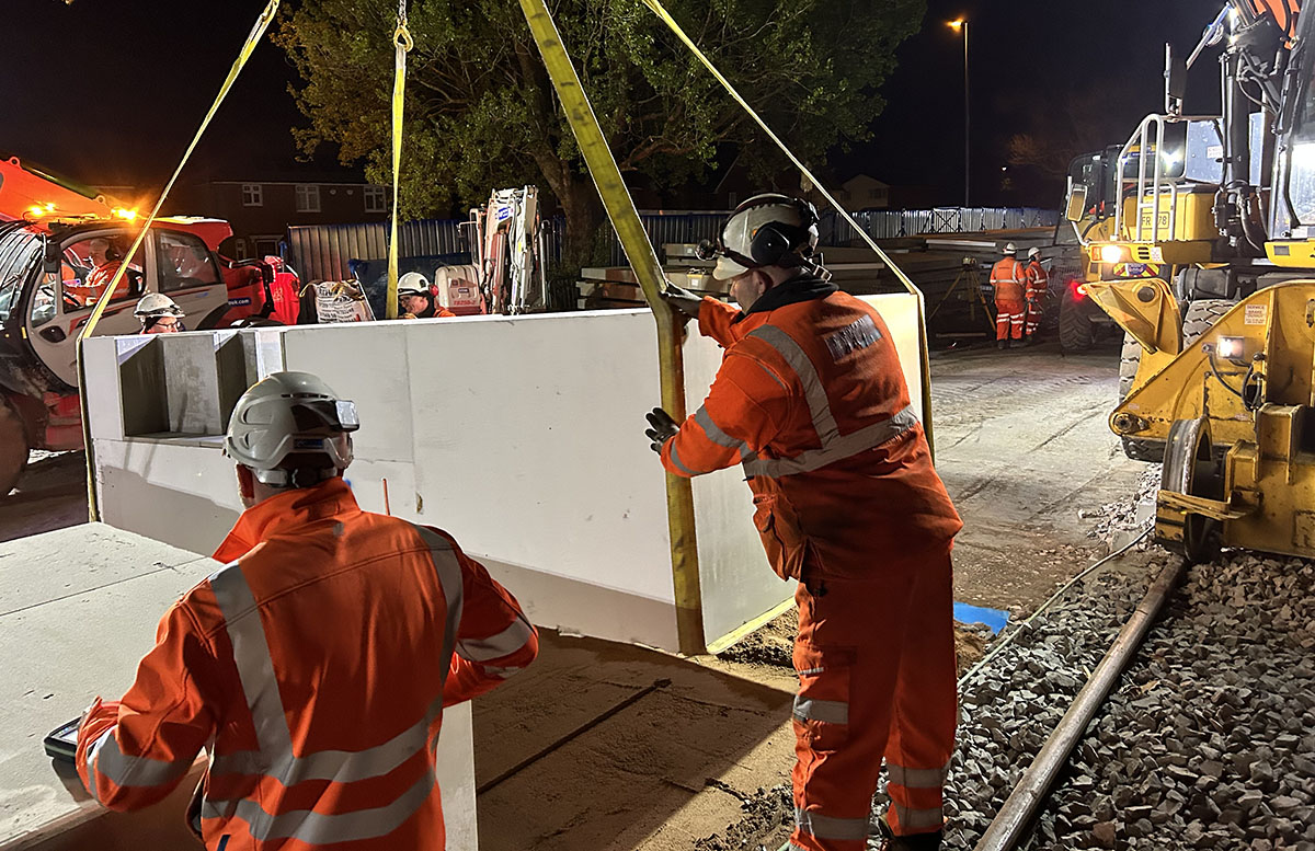 Headbolt Lane Embankment Stabilisation and Finished Platform (EPS) by Megatech Projects Ltd