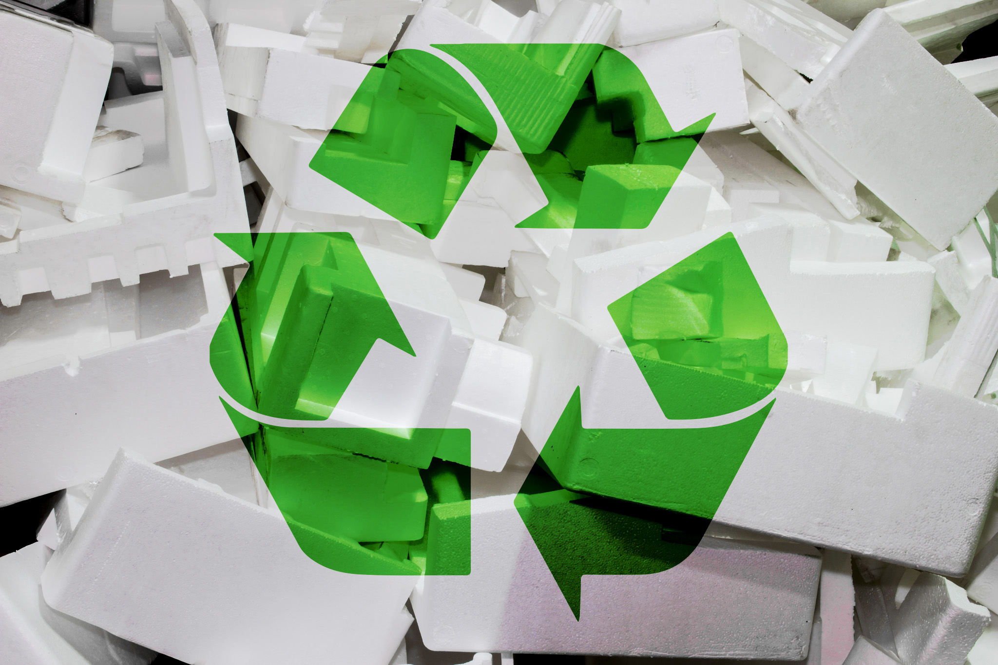 Expanded Polystyrene EPS can be recycled