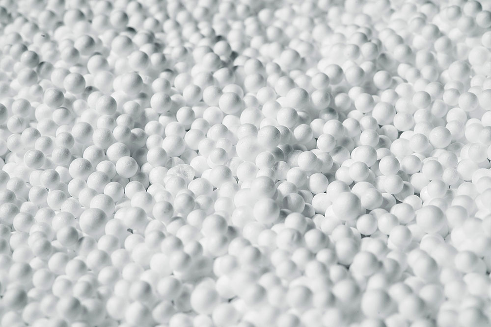 pyrolysis oil derived from plastic waste as a feedstock in its EPS production